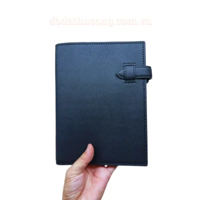 Bìa Sổ Da Bò Thủ Công